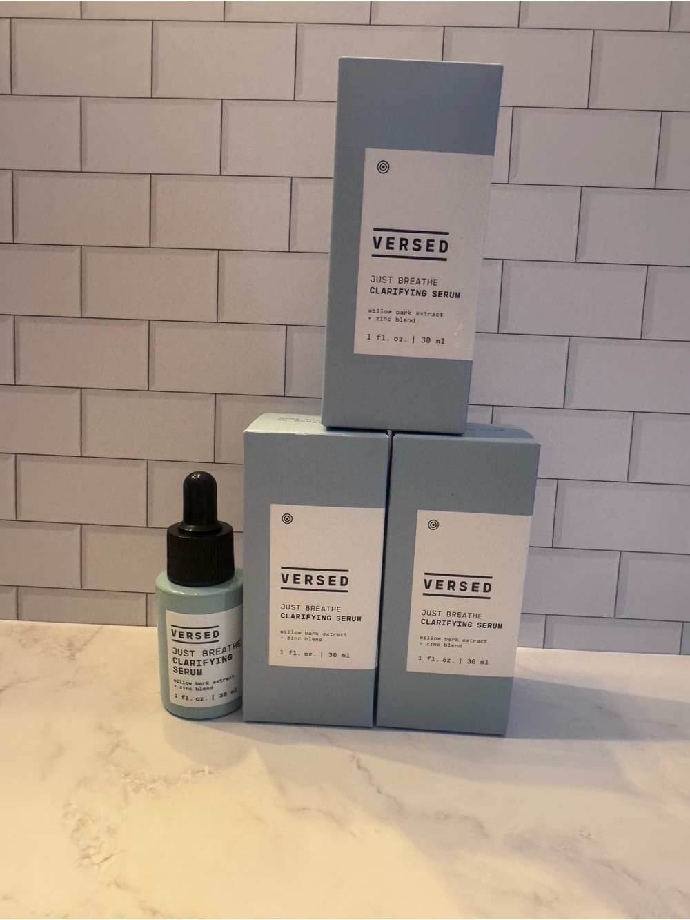 (3) Versed Just Breathe Clarifying Serum